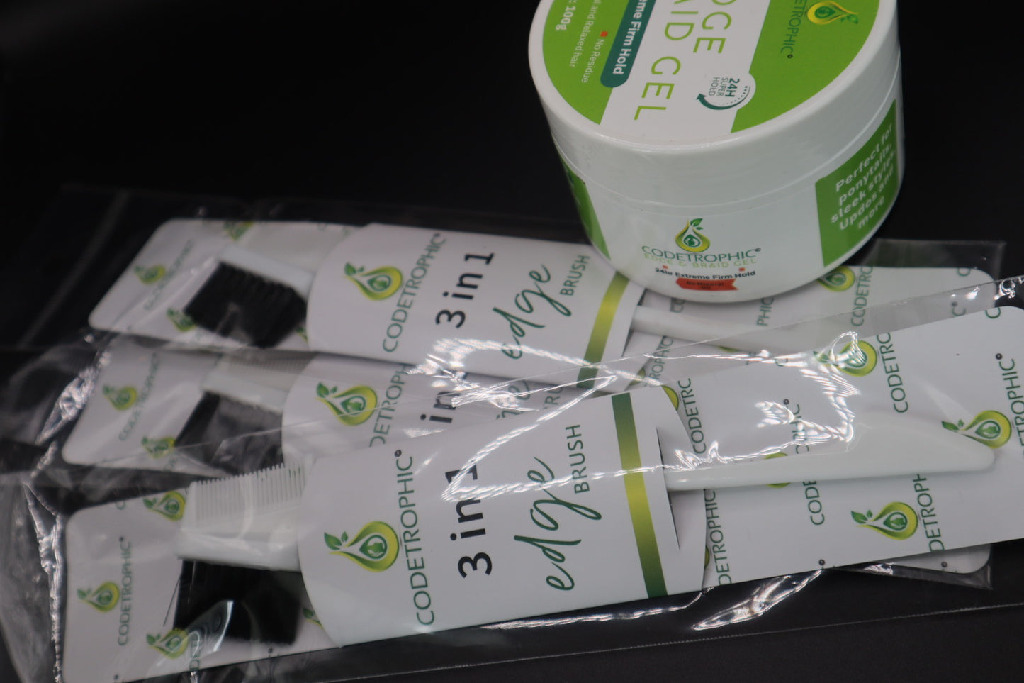 Codetrophic Double side Edge&Hair Brush