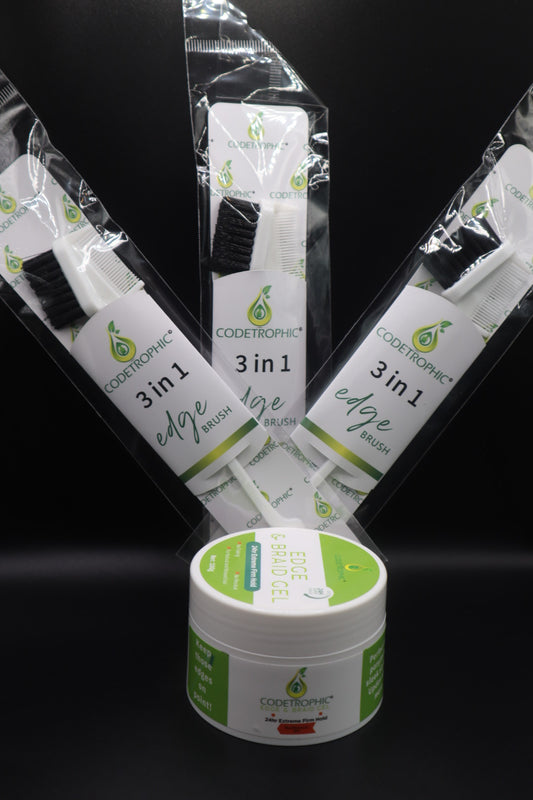 Codetrophic Double side Edge&Hair Brush